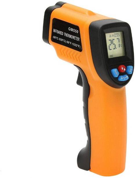 Real Instruments -50 To +550 Non Contact IR Infrared Gun Thermometer Temperature Tester Pyrometer Analytical Scale