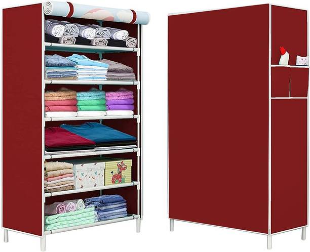 FurniGully Cotton Collapsible Wardrobe