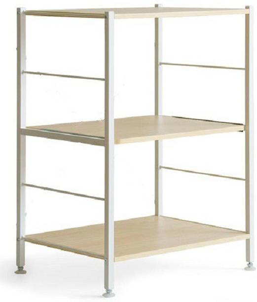 InnoFur Kinisi Storage Rack (Natural) Metal Crockery Cabinet