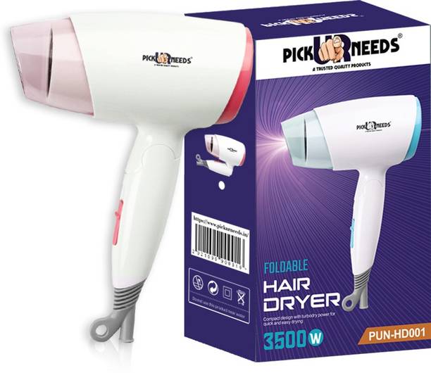 Pick Ur Needs PUN-HD001 White Pink Hair Dryer