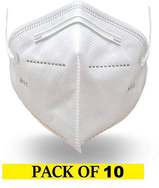 Surat Dream Set of 10 n95 Mask Washable High Quality With Head Loop Anti Pollution Face Mask n95 mask with head loop 10 pcs Reusable, Washable