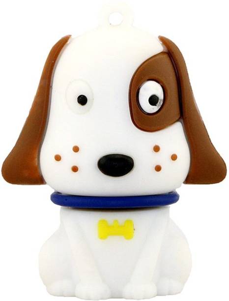 PANKREETI PDT546 Dog Cartoon Designer 32 GB Pen Drive Compatible with Netbook, Gaming Console, Desktop Computer, Television, Laptop USB 2.0 Rubber Case
