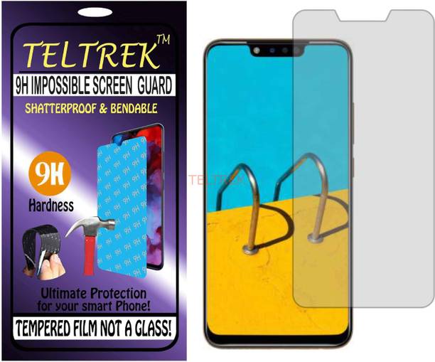 TELTREK Tempered Glass Guard for INFINIX HOT 7 (Flexible Shatterproof)
