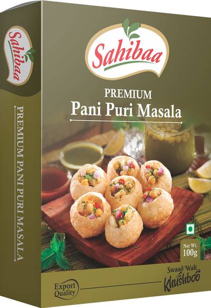 sahibaa Pani Puri Masala 100 g Pack of 2 Pcs.