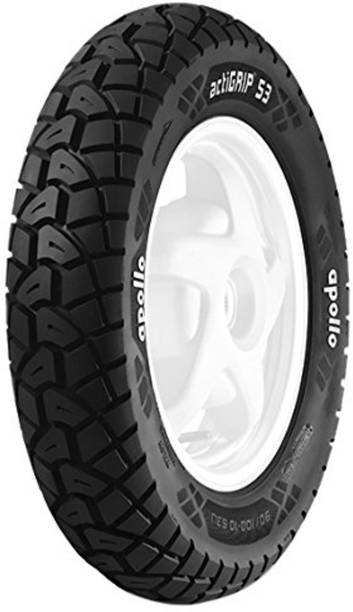 Apollo 90/100-10 53J ACTIGRIP S3 -D 90/100-10 Front & Rear Two Wheeler Tyre