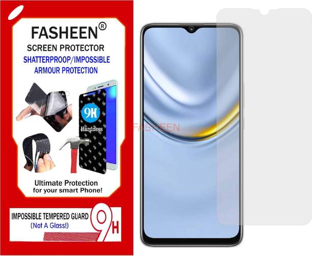 Fasheen Tempered Glass Guard for HUAWEI HONOR PLAY 20 (Flexible Shatterproof)