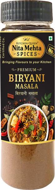 KITCHEN QUEEN NITA MEHTA Premium Biryani Masala Powder | Make Premium Briyani at Home