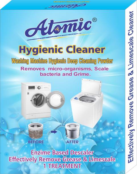ATOMIC Washing Machine Tub & Drum Descaling Powder 150 GM for Top and Front Load Detergent Powder 150 g