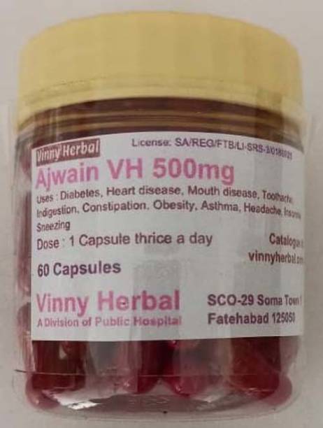 Vinny Herbal Ajwain VH Capsules