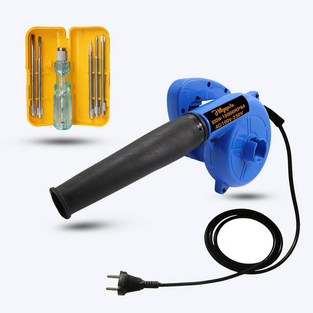 Hillgrove HGCM1M2 Air Blower with Scredriver Set Multi-Function Blower Machine Dust Clean Forward Curved Air Blower