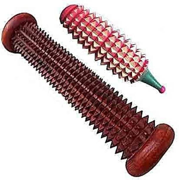 DEORICA ENTERPRISES DE 119 Wooden Foot Roller Acupressure Massager Massager