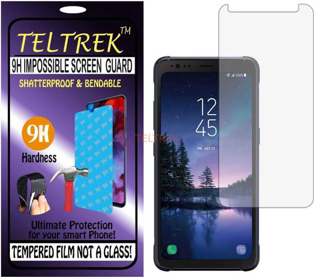 TELTREK Tempered Glass Guard for SAMSUNG S8 ACTIVE (Flexible Shatterproof)