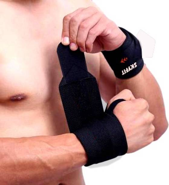 स्काईफिट WRIST SUPPORT BAND FOR GYM WORKOUT GLOVES जिम और फिटनेस दस्ताने