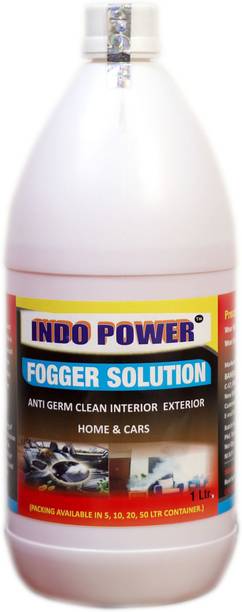 INDOPOWER FOGGER SOLUTION Anti Germ Clean (Interior Exterior Home & Cars ) 1ltr.