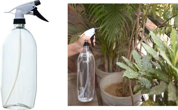 INDOPOWER Multipurpose Home & Garden Water Spray Bottle BLACK NOZZLE .