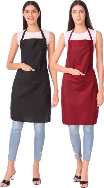 Kodenipr Club Polyester Home Use Apron - Free Size