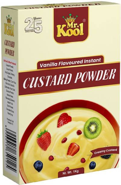 Mr.Kool Vanilla Flavor 1 kg Pack Custard Powder
