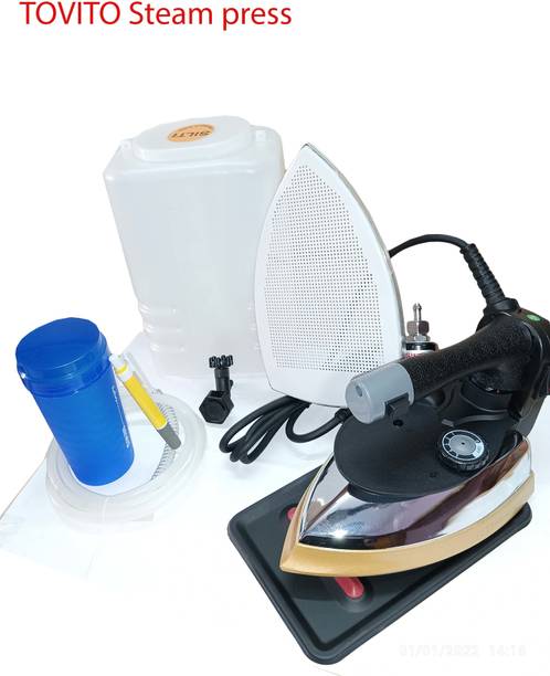 Tovito by Silti 1850watt Full Steam[ New Model 2023] High Pressure with 4 ltr tank 220V 1600 W Steam Iron