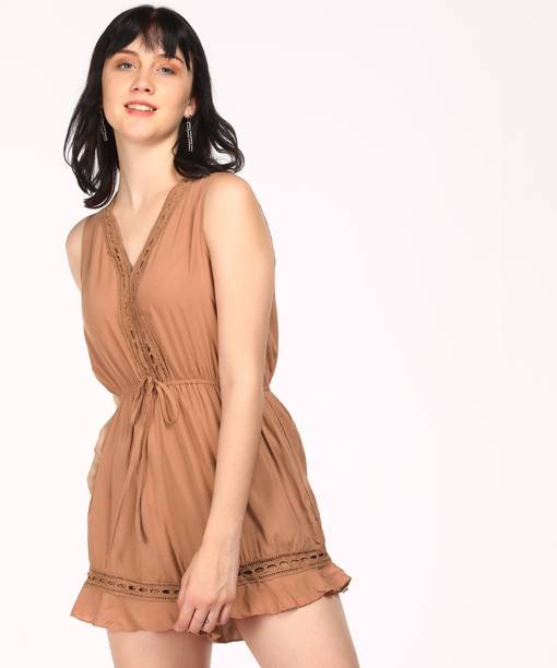 Urbanic Solid Women Jumpsuit