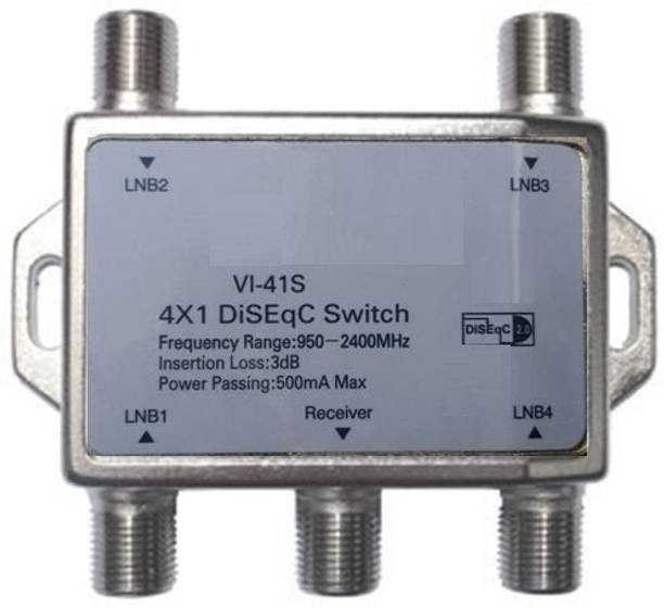 Divinext DiSEqC Switch Full HD Satellite LNB Multi-Swit...