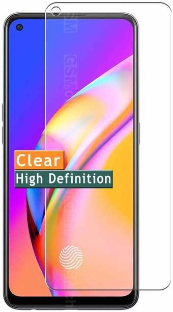 MROXX Edge To Edge Tempered Glass for Screen Protector Compatible with REALME 7 Mobile Phone with Installation Kit