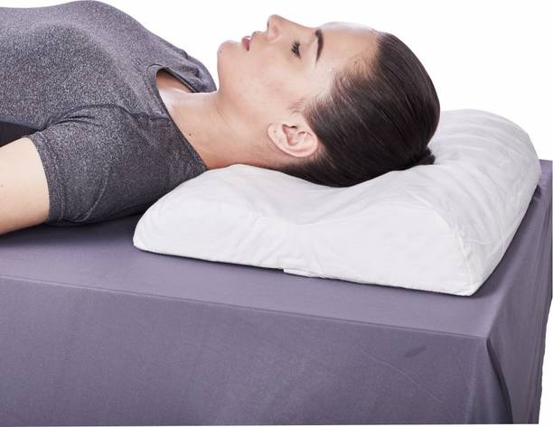 VISSCO Classic Cervical Contoured Pillow for Neck Pain Relief and Spinal Alignment Cervical Pillow