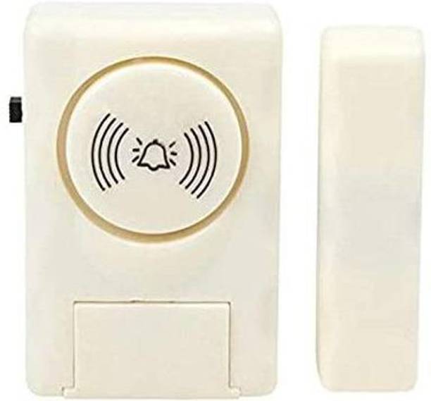 ITGood Plastic Wireless Door Window Open Alert Alarm Home Security System Siren | cream Door & Window Door Window Alarm