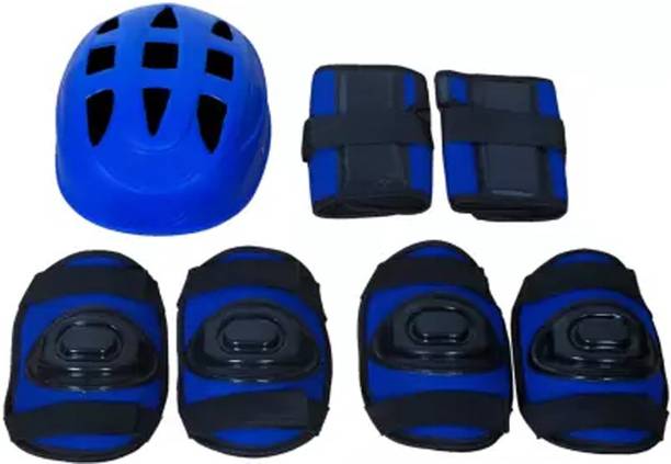 Skating set plastic cap normal quility best combo set स्केटिंग गार्ड कॉम्बो