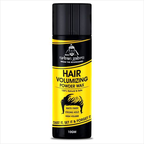 urbangabru Hair Volumizing Powder Wax strong hold | Matte Finish | 24 hrs hold | 100% natural & safe hair styling powder VOLUMIZERV Strong Hold Hair Volumizer Powder-Wax