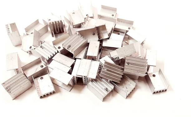 ERH India (Pack of 50) Aluminium Heat Sink for IRFZ44 Laptop Heat Sink