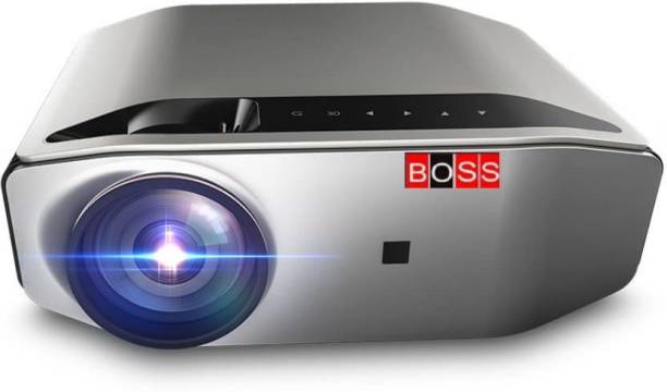 BOSS S29A | Ultra HD 3840 x 2160p, 7000 lumens, 10000:1 Contrast, Lifetime 60,000 Hrs (7000 lm) Portable Projector