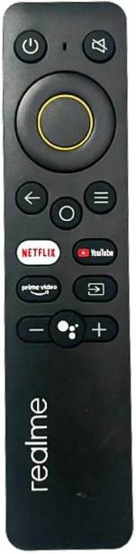 hybite Compatible Realme Smart 4K Android (Without Voice mic Function) Realme Smart 4K with Youtube Netflix Hotkeys Remote Controller