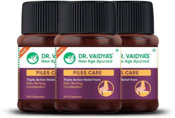 Dr. Vaidya's Piles care - Ayurvedic Capsules fast Relief Form Bavasir