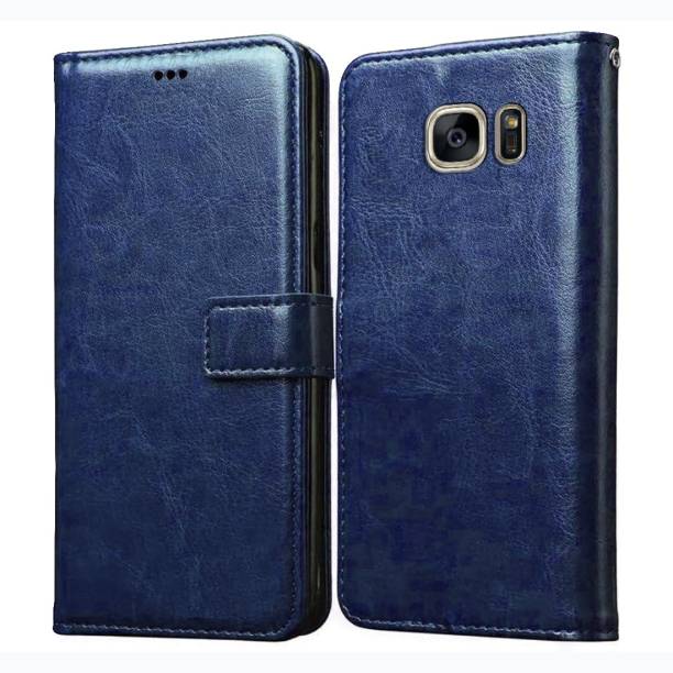Casotec Flip Cover for Samsung Galaxy S7 Edge