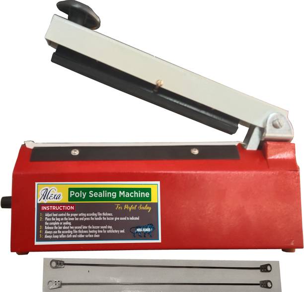 Alexa Sealing Machine 8 Inch | Plastic bag Sealing Machine | Heat Sealer -Multi-color Hand Held Heat Sealer
