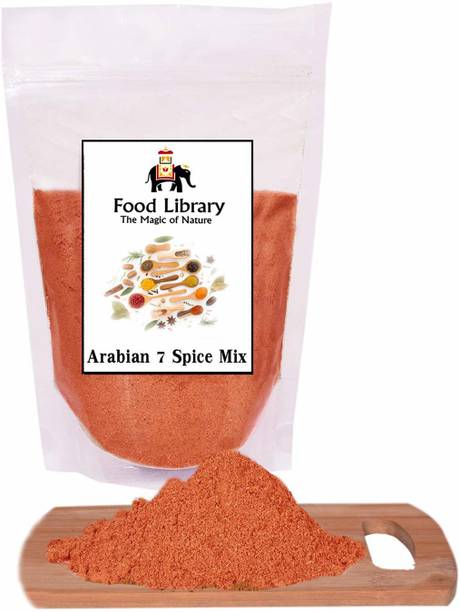 FOOD LIBRARY THE MAGIC OF NATURE Arabic 7 Spice Mix Powder