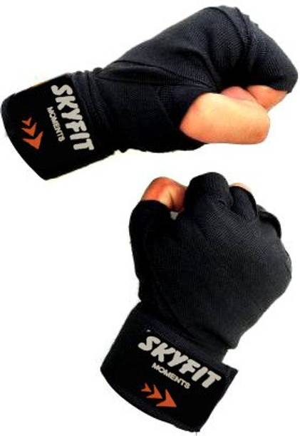 स्काईफिट Hand Wrap Gloves For Gym Boxing And Pain जिम और फिटनेस दस्ताने