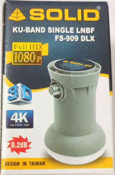 Solid KU-BAND SINGLE LNB FS-909 DLX Antenna Rotator