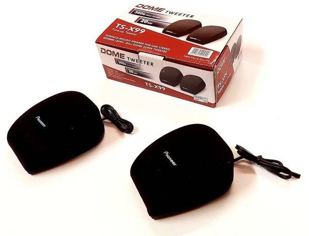 ERHIndia TS-X99 Tweeter (Pack of 1 Pair) Car Tweeter High-Power 300 W TS-X99 Dome Tweeter for Car Tweeter Car Speaker