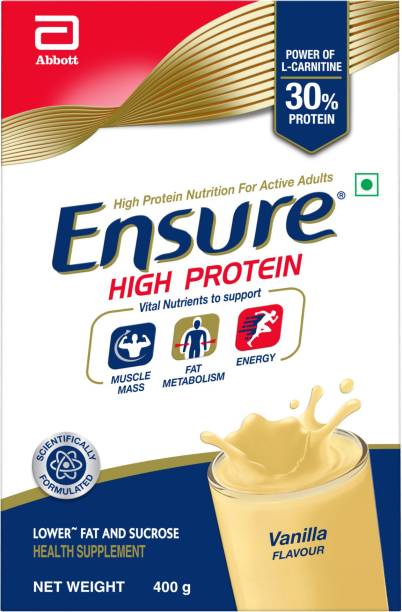 ENSURE High Protein Nutrition Health Supplement - Vanilla