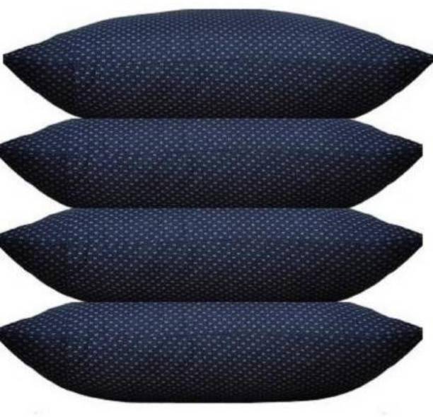 SAVIMA FASHION Microfibre Polka Sleeping Pillow Pack of 4