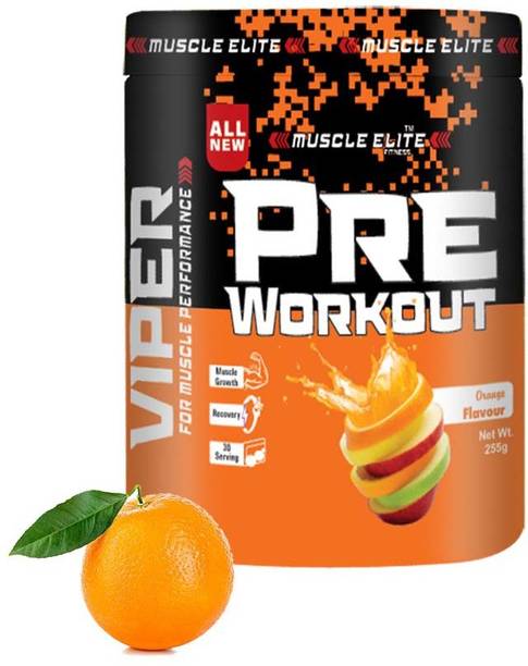MUSCLE ELITE FITNESS Pre Workout Increase Endurance Highlighted Energy Muscle Supplement X1 01 BCAA