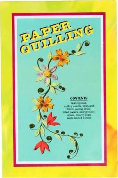 KRAFTMASTERS Quilling Kit 5&10Mm Strips, Jewelry Hooks, Googly Eyes,Quilling Tools&Sheets