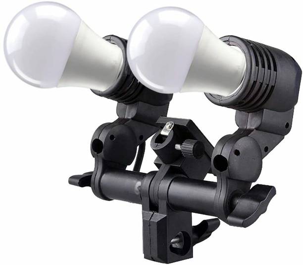 Hiffin ® 20W Bulb Branded E27 Double Light Socket Camera Rig