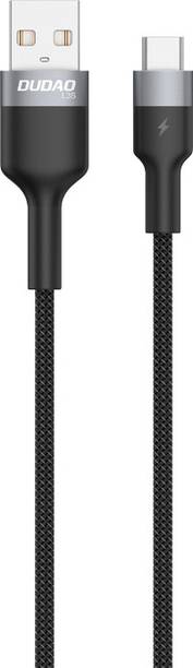 DUDAO USB Type C Cable 5 A 1 m Unbreakable Braided 5A Fast Charging Type-C Cable with 1m Length