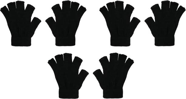Kronado Solid Winter Men & Women Gloves
