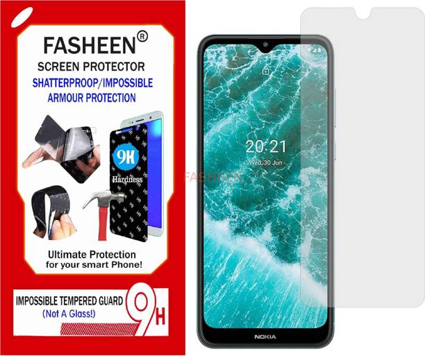 Fasheen Tempered Glass Guard for NOKIA C30 (Flexible Shatterproof)
