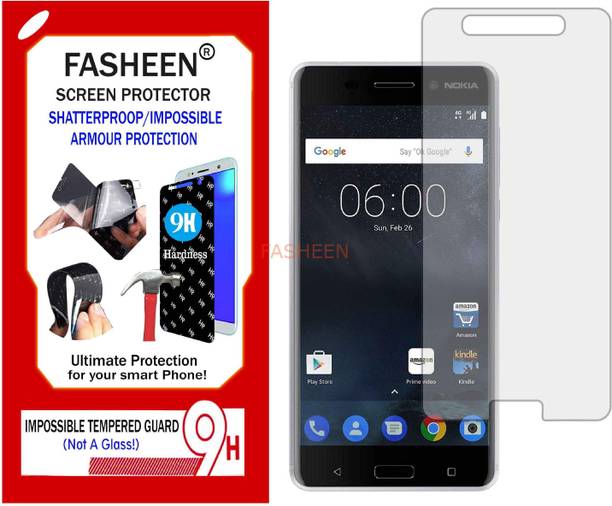 Fasheen Tempered Glass Guard for NOKIA 6 (Flexible Shatterproof)