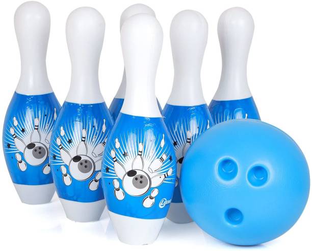 KTRS Bowling Game for Kid 6Pin1 Balls Bowling Set for Kids Games Indoor Outdoor Play Sports Bowling Set