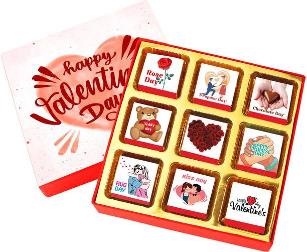 Chocoloony Happy Valentine Day Chocolate Gift Box Wife, Boyfriend & Girlfriend 309S Caramels